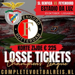 SL Benfica - Feyenoord - ► estadio da luz - lissabon